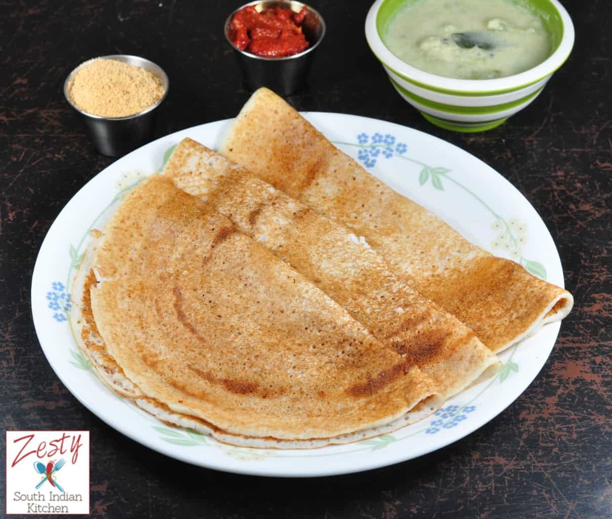 Dosa South Indian Crepe Zesty South Indian Kitchen