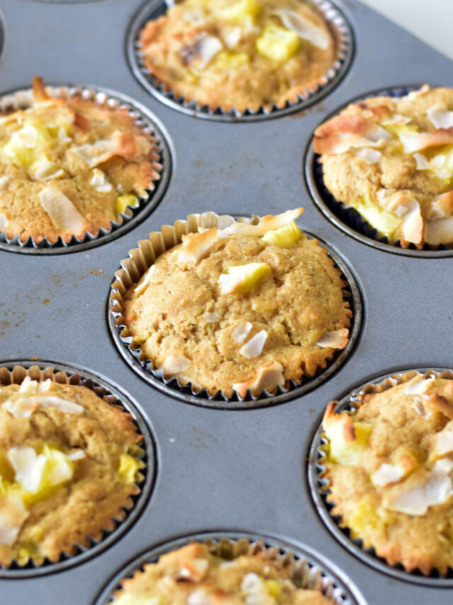 Pineapple Coconut Muffins